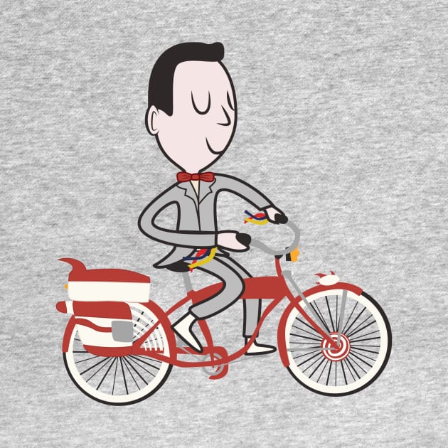 Pee Wee's Bike by sadsquatch